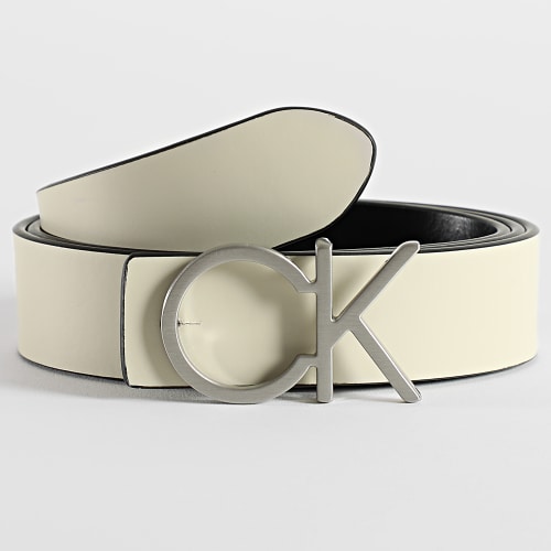 Ceinture Réversible Femme Re-Lock CK 0156 Noir Beige