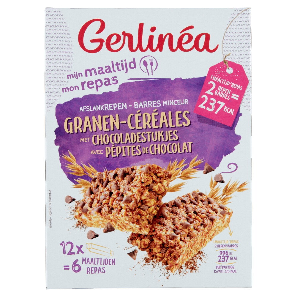 Gerlinea Repen Granen met Chocoladestukjes12x31 gr