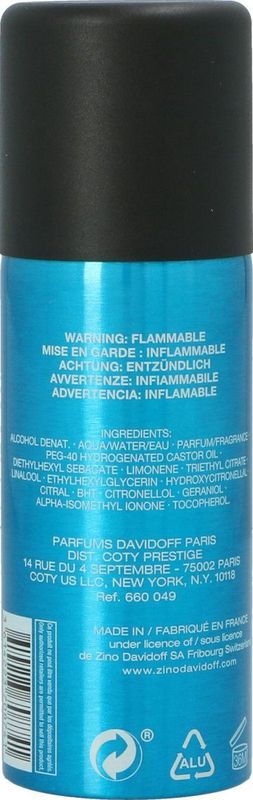 Davidoff - Cool Water - All Over Body Spray - 150 ml