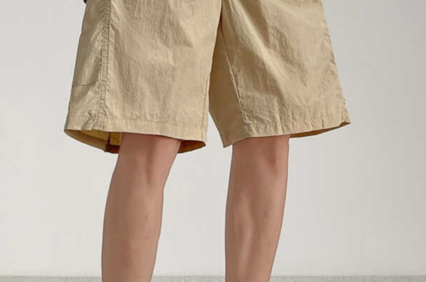 Fushet - Cargoshorts met trekkoord in de taille