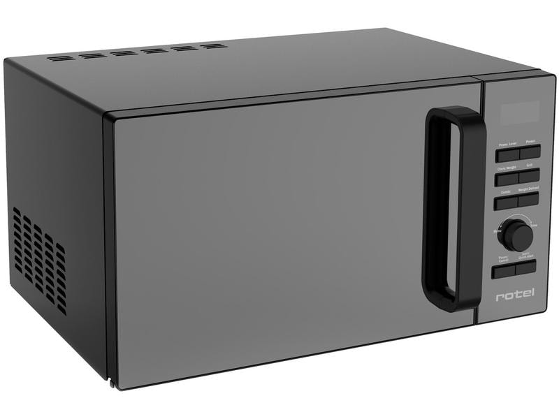 Rotel Mikrowelle MW 1542CH mit Grill, 30 L, Schwarz Multifunktionale Mikrowelle