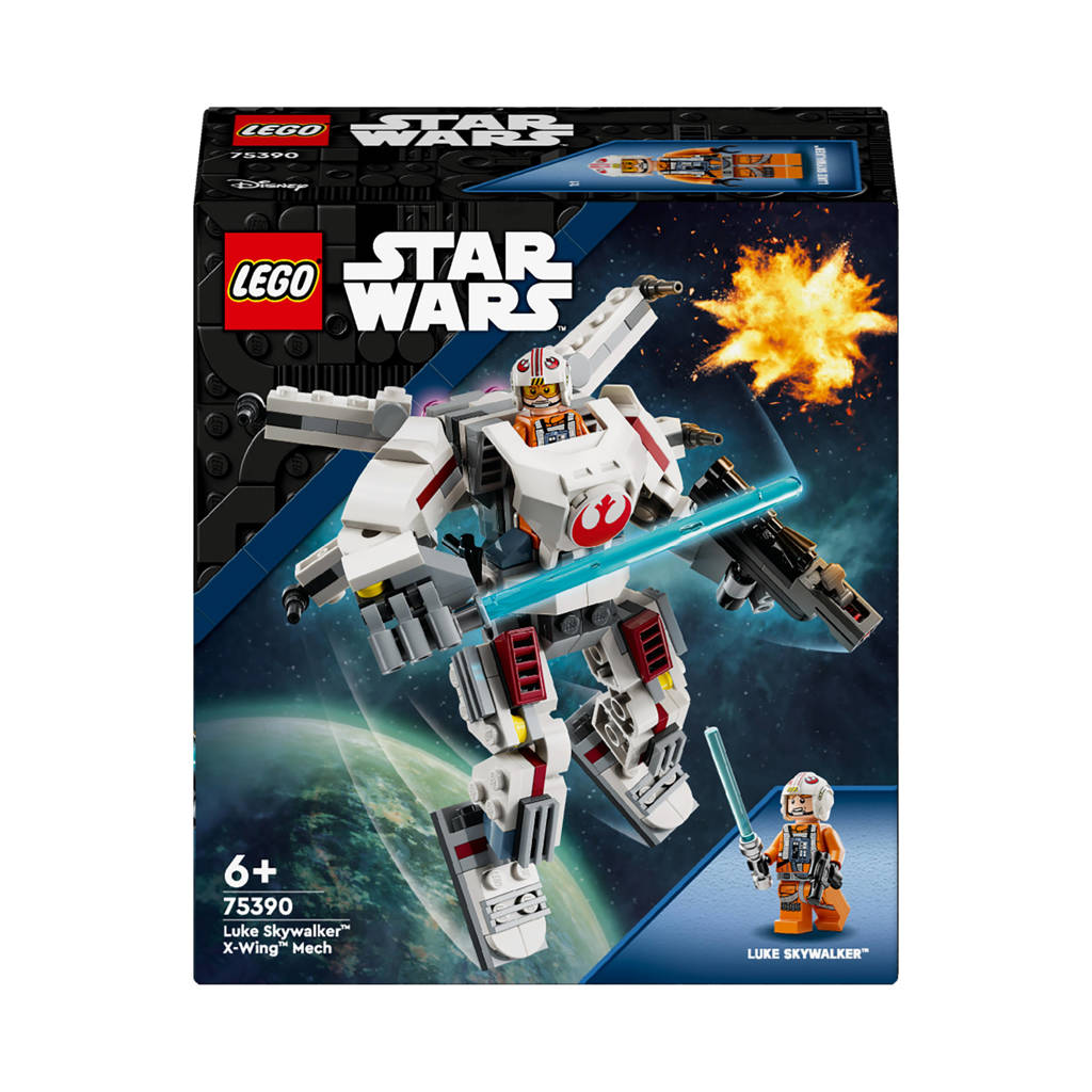 Luke Skywalker X-wing mecha, Bouwbaar Speelgoed voor Kinderen 75390