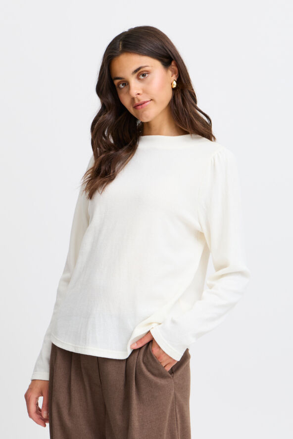 Fransa FRANABEL TEE 1 Birch melange