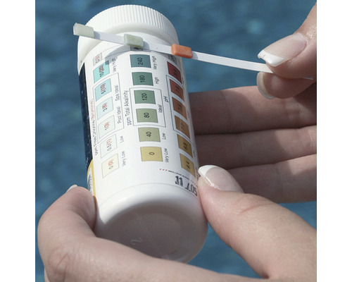 Waterteststrips voor pH-waarde, 50 stuks.
