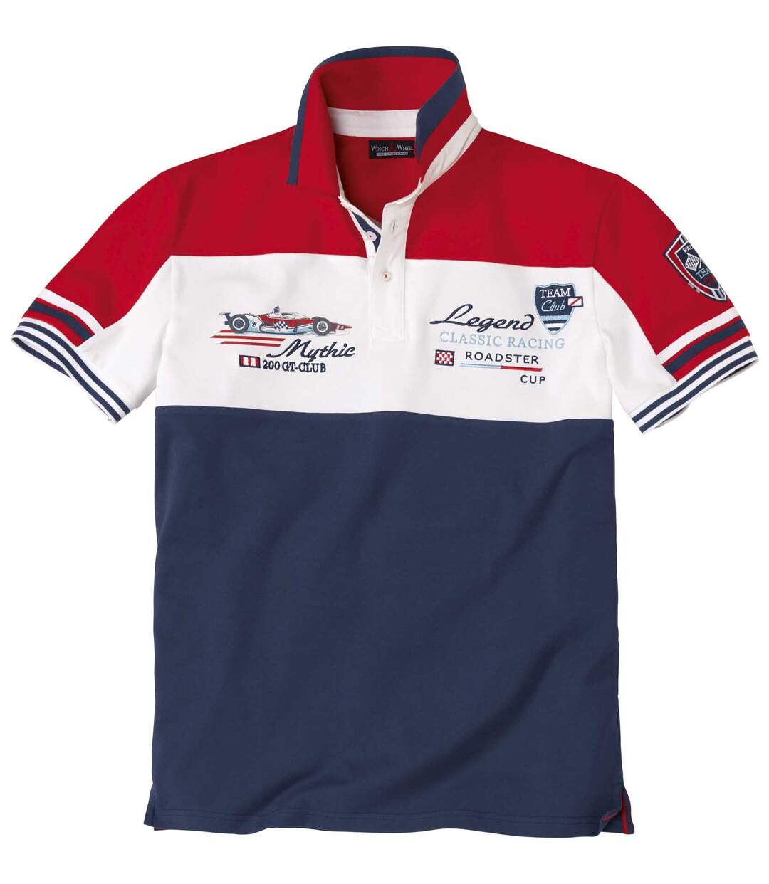 Polo Maille Piquée Stretch Mythic Racing
