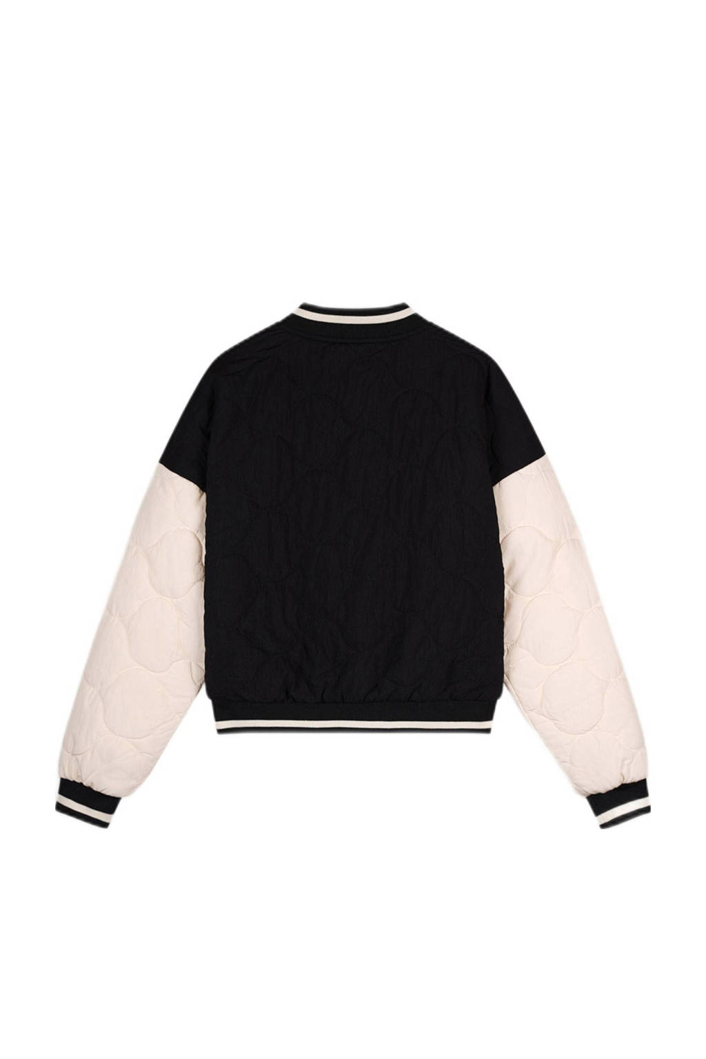 NoBell’ baseball jacket Darsy zwart/ecru