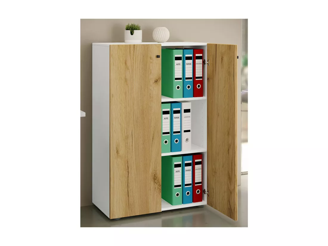 Armoire de bureau Armoire à dossiers Lona 3 cas