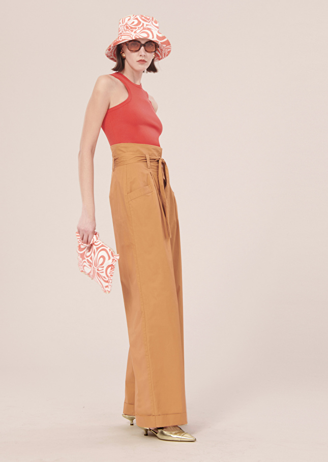Pantalon Pylamarron en popeline