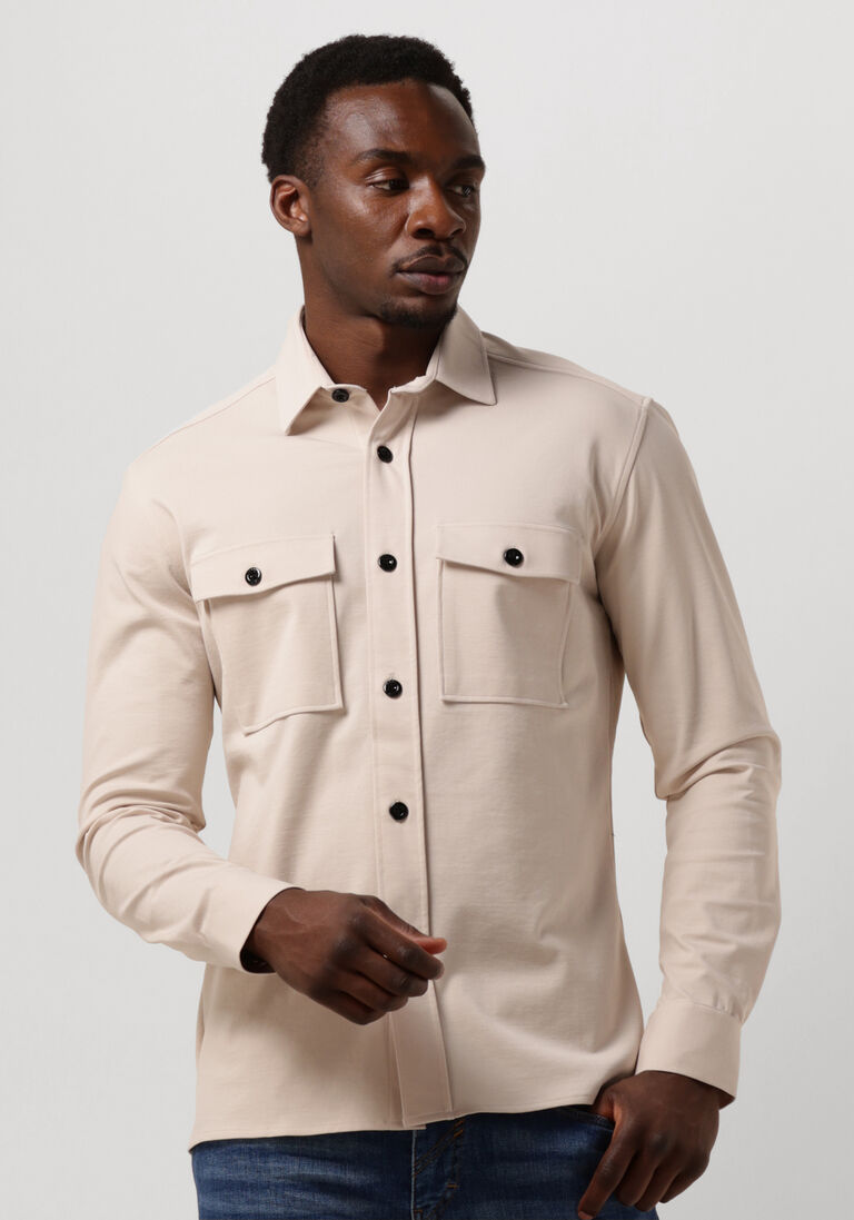 GENTI zand genti casual overhemd s9292-1967