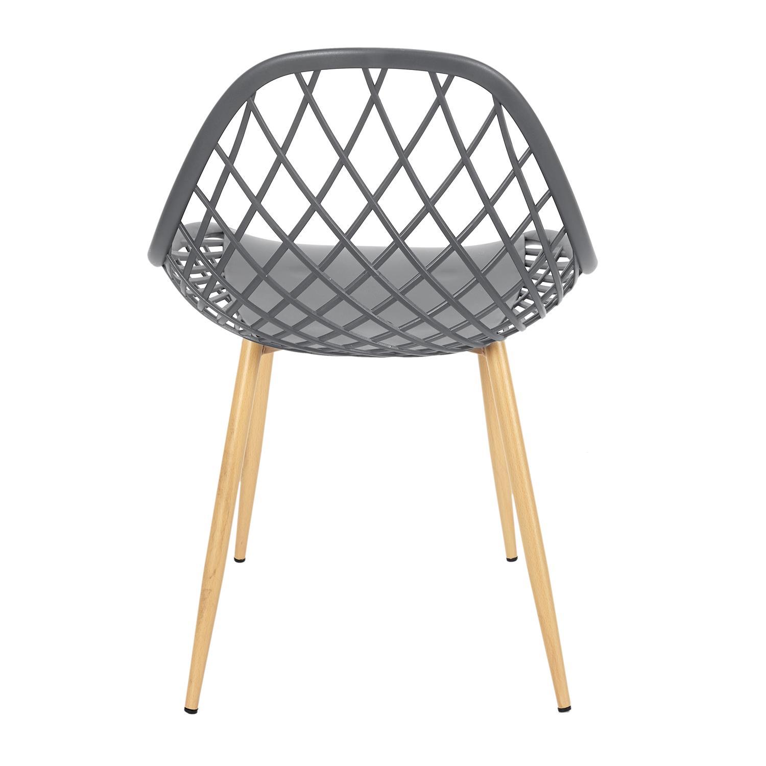 CHAISE EXTERIEUR MALAGA GRIS