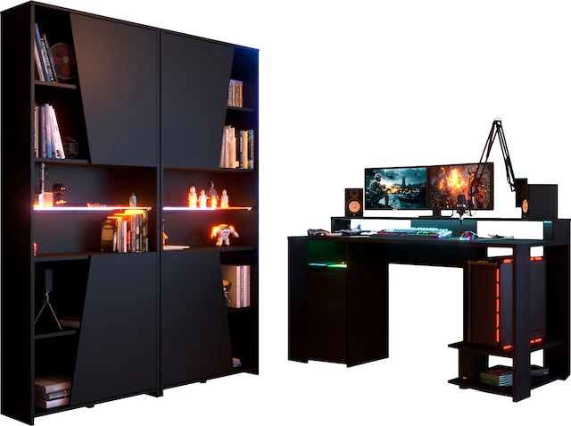 Parisot Jugendzimmer-Set »Gaming - Set« 3 Stk. tlg. Gaming-Set