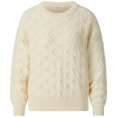 Damenpullover Salinomuster, Creme