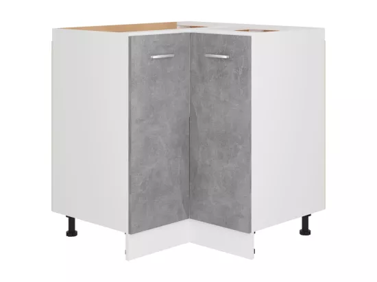 Armoire de plancher d'angle 