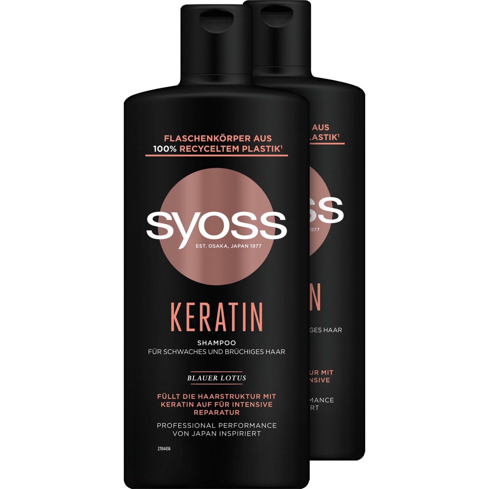 Syoss Keratin Shampoo 2 x 440 ml