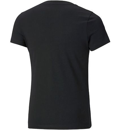 Puma T-shirt - Classics - Sort m. Guldprint