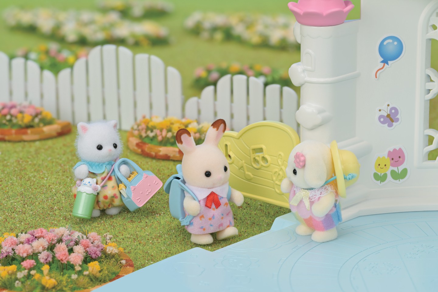 Sylvanian Families - Vuggestue-venner - Walk Along Duo (5747)
