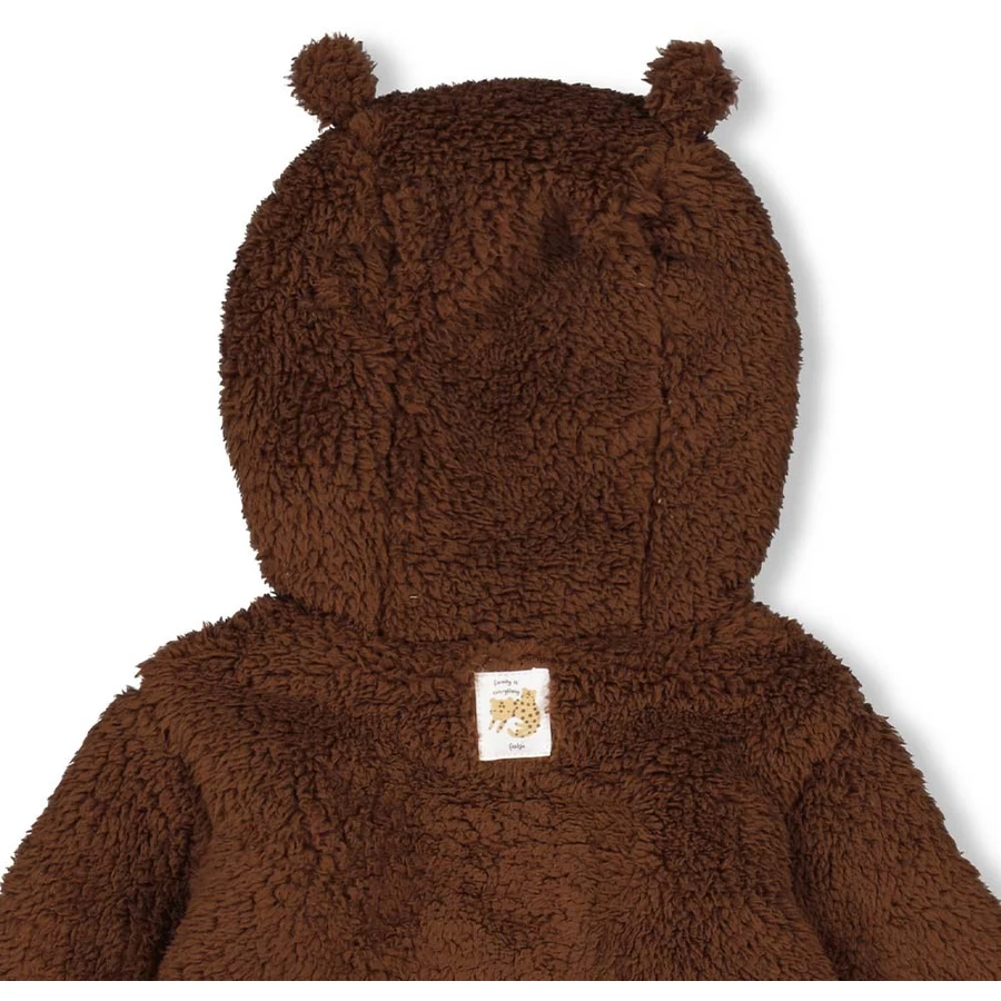 Feetje Teddy-Overall Tiny Roar Braun