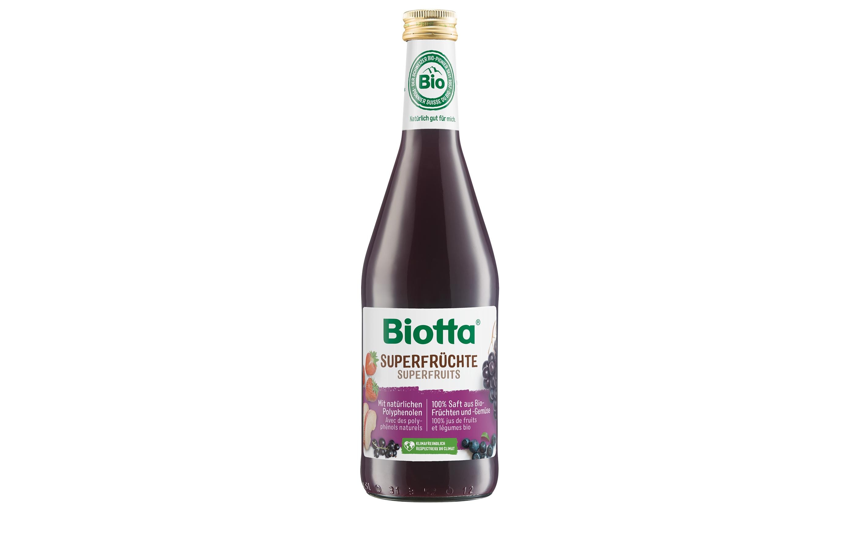 Säfte Superfrüchte Bio 0.5 lFruchtsaft aus erntefrischen Bio-Früchten