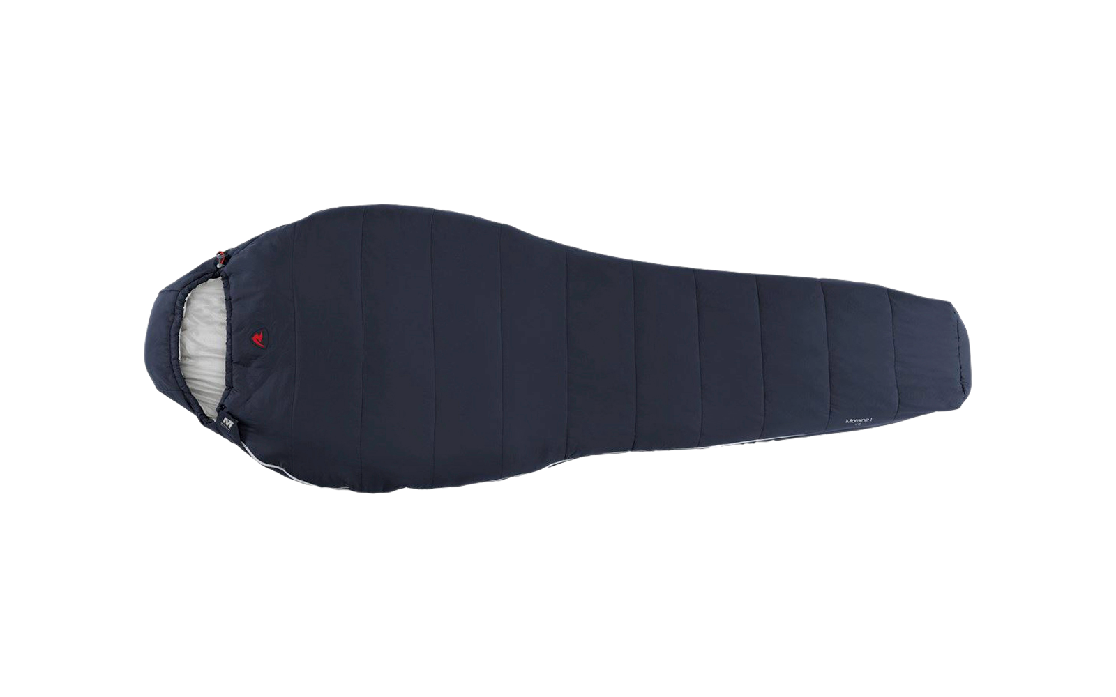 Robens Moraine 2 Mumienschlafsack dunkelblau Reißverschluss links