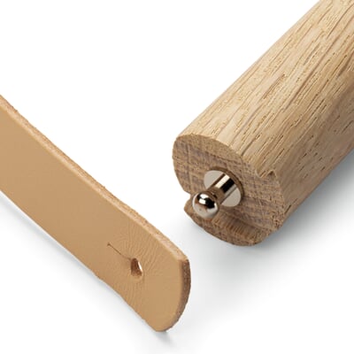 Toilettenpapierhalter modern, Natur