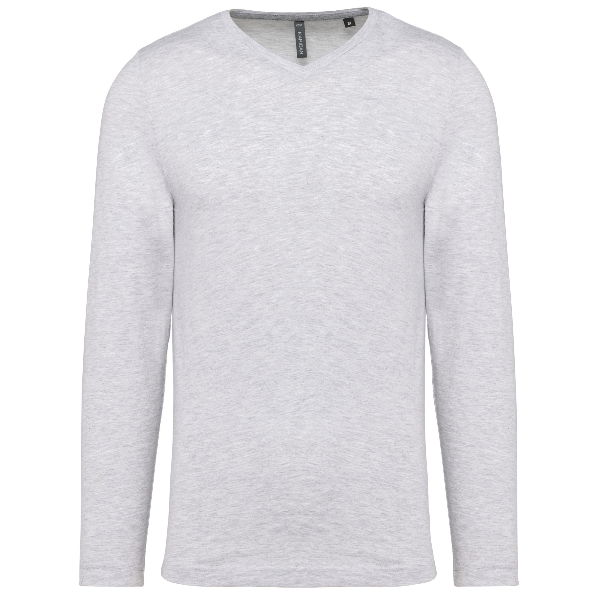 Kariban K358 - T-SHIRT COL V MANCHES LONGUES