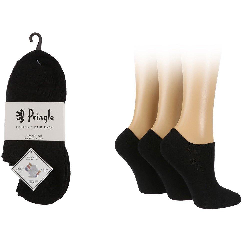 Pringle Secret Socks 3 Pack Ladies