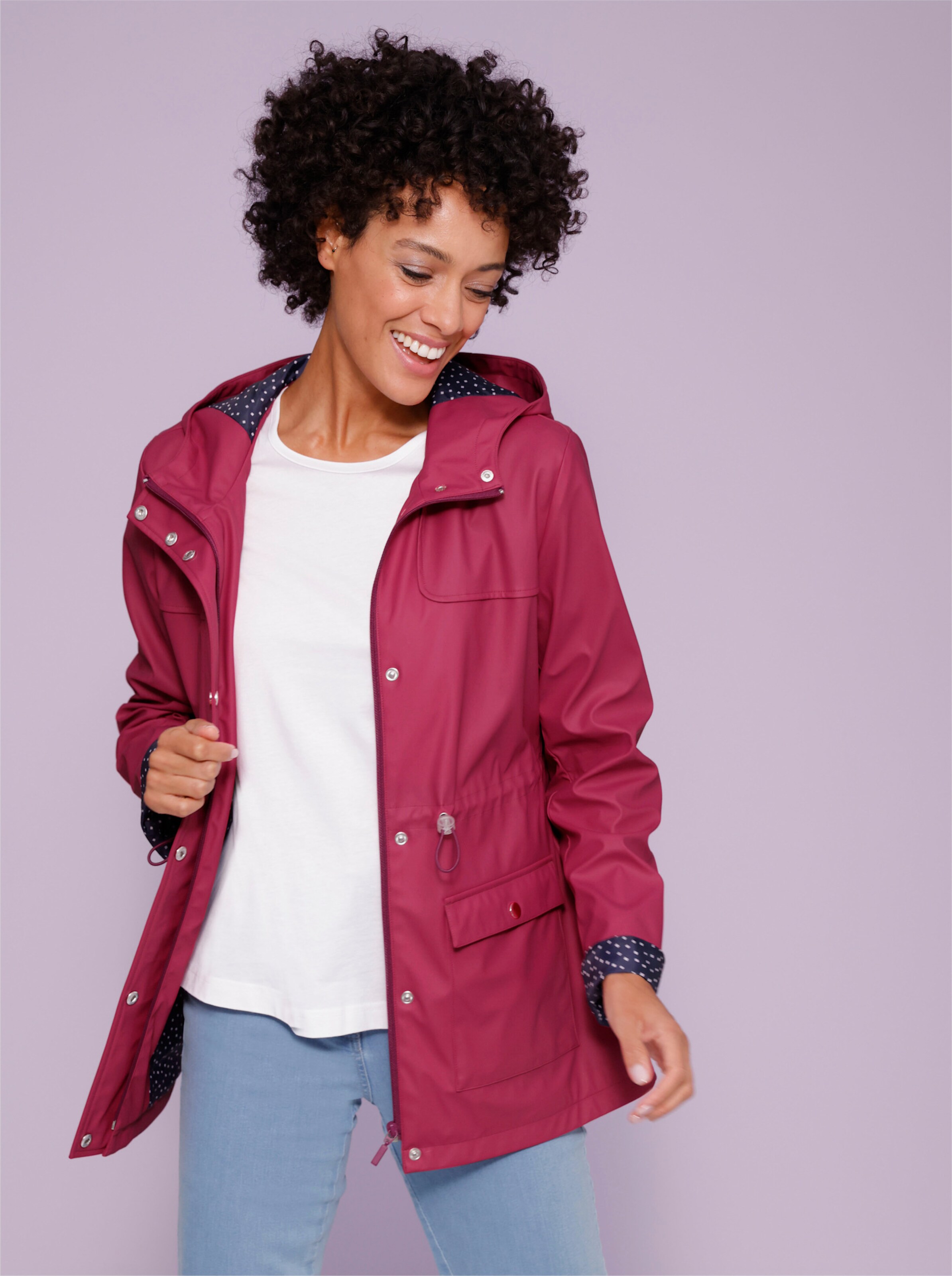 Jacke mit Kapuze