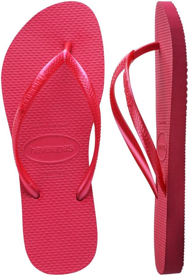 Havaianas Slim-fit kinderslippers om aan te trekken