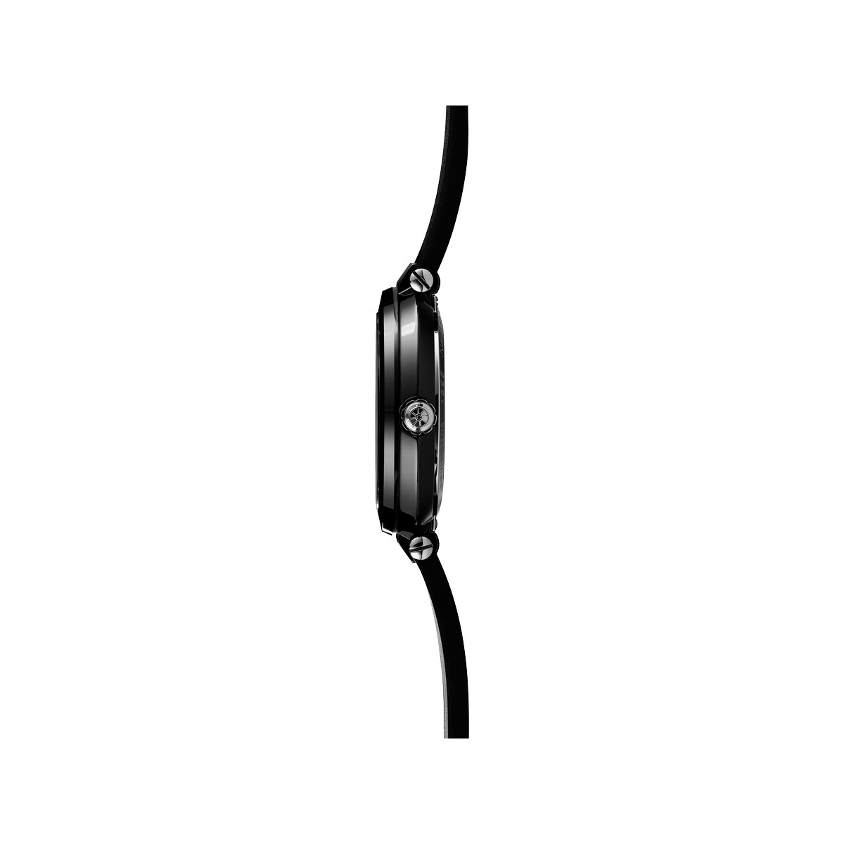 Montre MICHEL HERBELIN Newport femme automatique, bracelet silicone noir