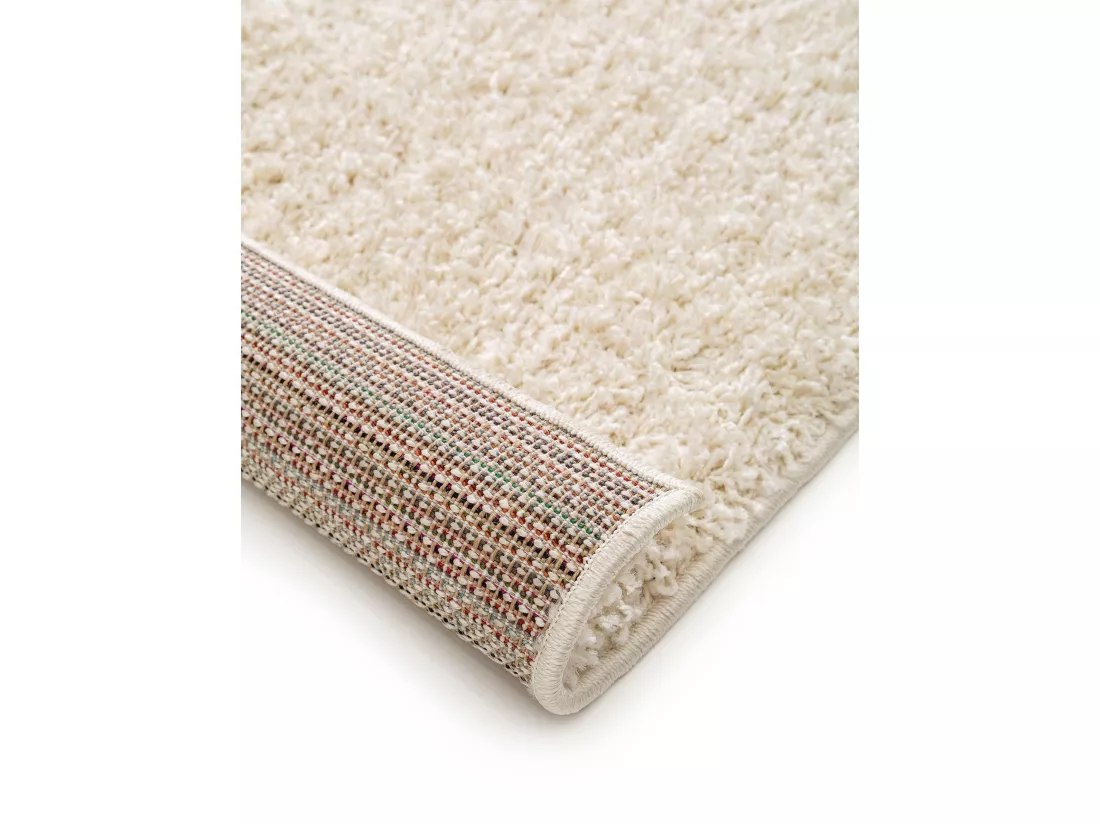 Tapis à poils longs Soho Crème 70x200 cm