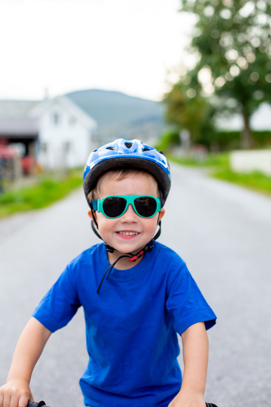 Mokki Click & Change solbrille til barn 2-5 år blå