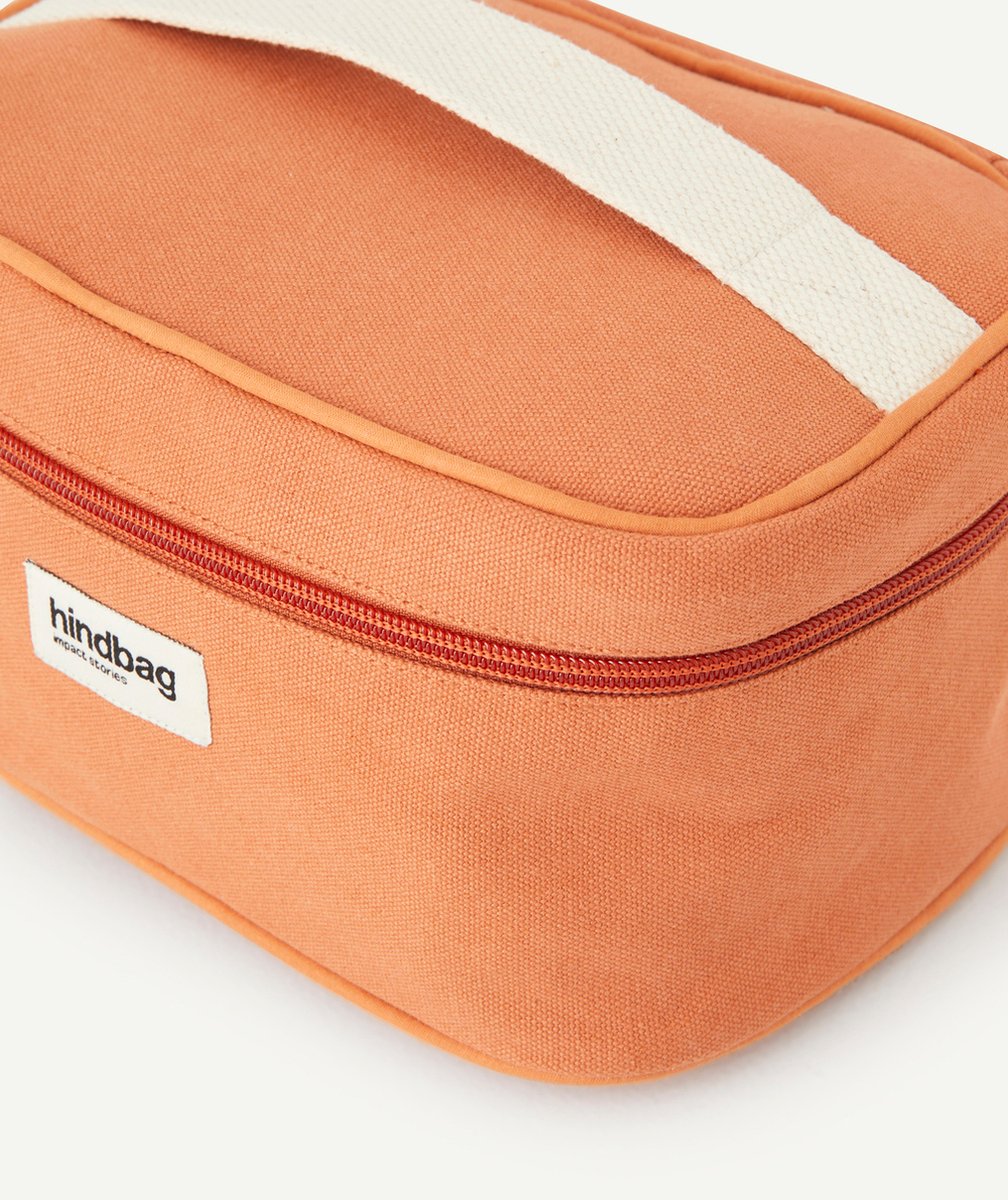 HINDBAGVANITY BAG GASPARD EN COTON BIO SIENNE