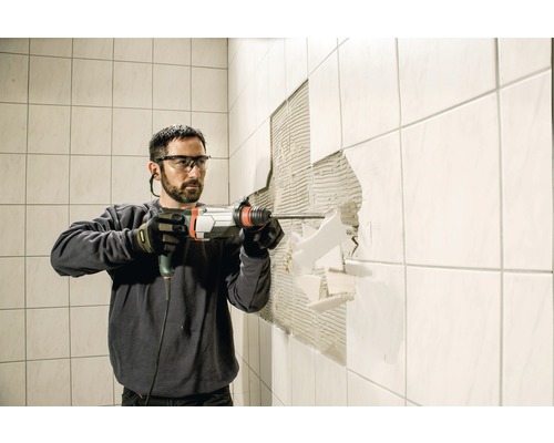 Metabo UHEV 2860-2 Quick Set boor- en beitelhamer inclusief verwisselbare boorkop en 10-delige SDS-plus boor-/beitelset.