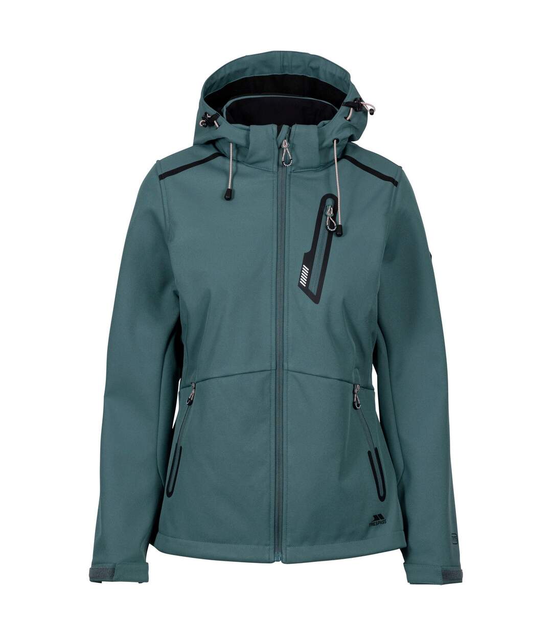 Trespass - Veste softshell NEMAN - Femme (Gris foncé) - UTTP6104