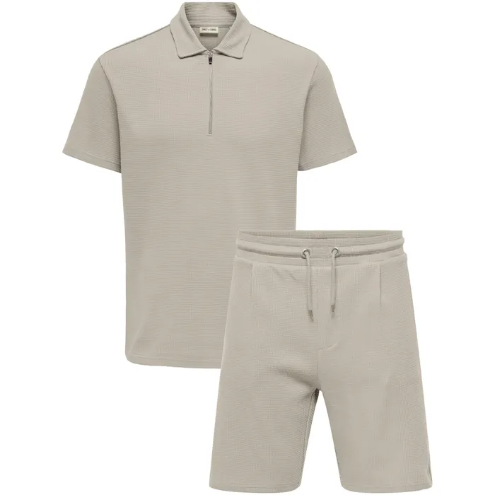 Only & Sons Cal Regular Structured Set Heren