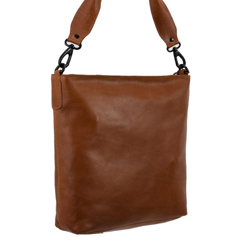 Saccoo Foggia Crossbody / Schoudertas Cognac