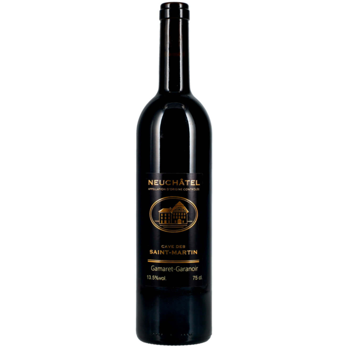 Neuchâtel AOC Gamaret-Garanoir Cave des Saint-Martin -75cl