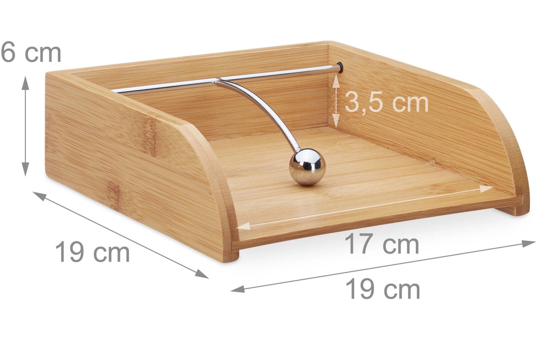 Serviettenhalter NaturBambus Serviettenbox