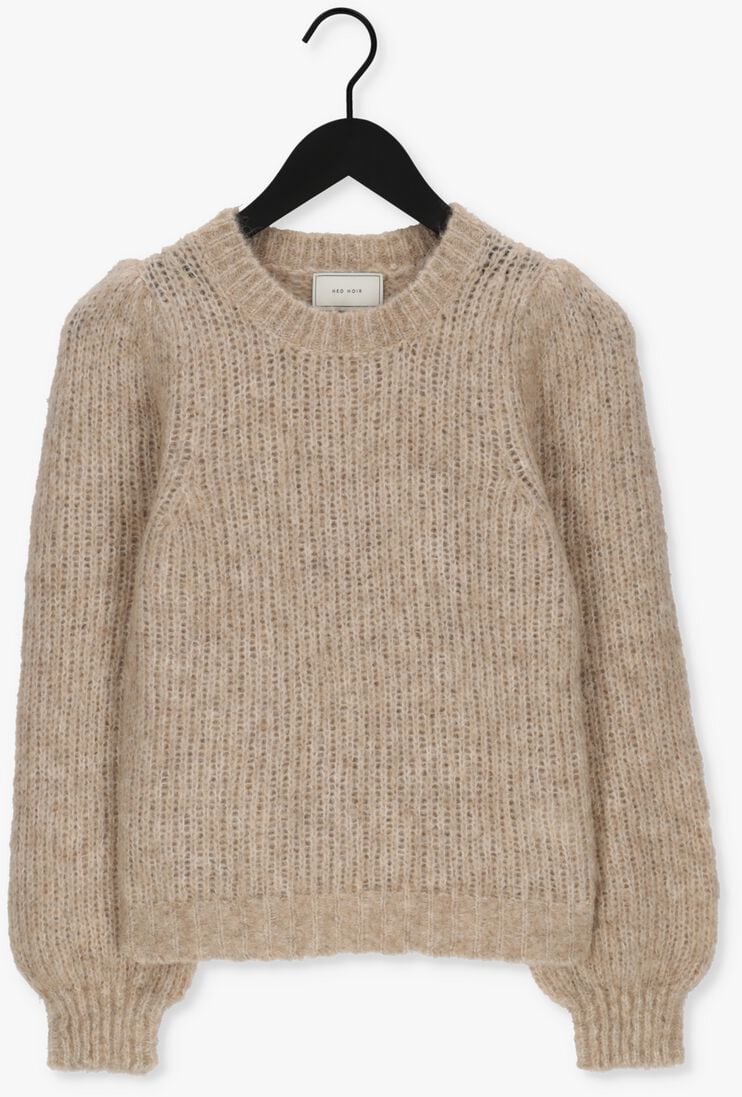 NEO NOIR beige neo noir trui martina fluffy knit blouse