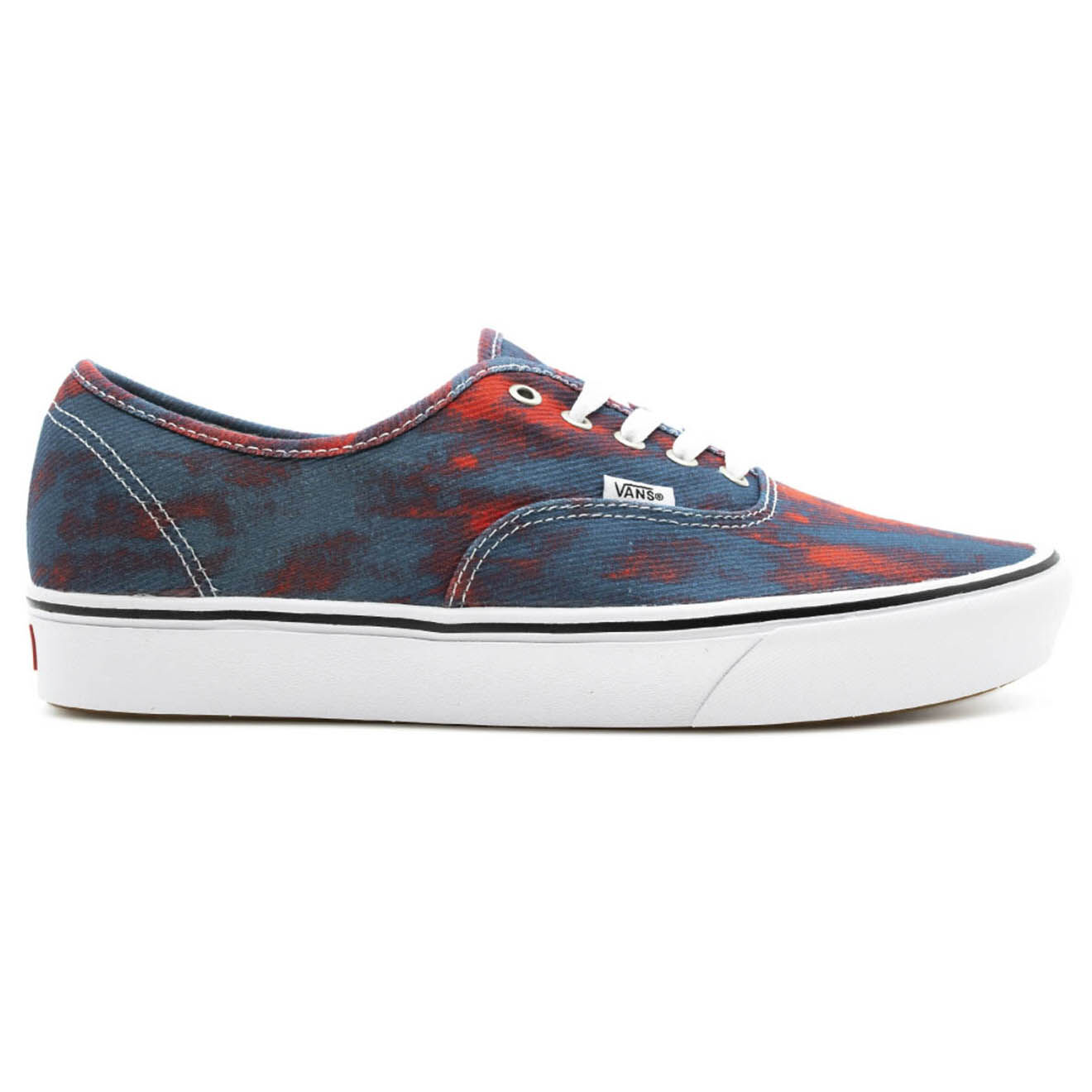 Vans Sneakers en Toile In Bloom ComfyCush Authentic bleu/rouge