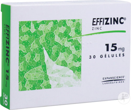 Effizinc Gluconate De Zinc 30 Gélules 15mg