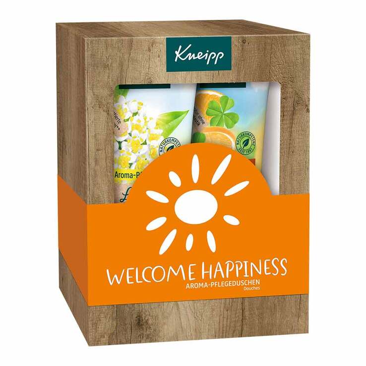 Kneipp Geschenkpackung Welcome Happiness, 2X200 ml