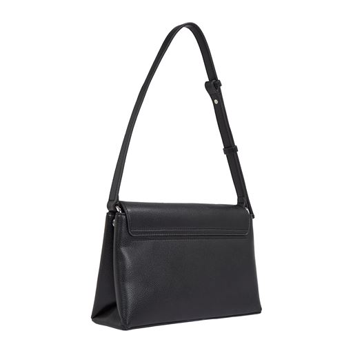 Calvin Klein Plaque Medium Skuldertaske, Black
