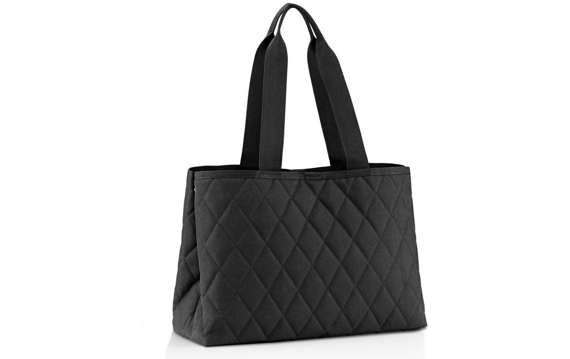 Tasche Classic Shopper L Rhombus BlackSchultertasche für jeden Tag