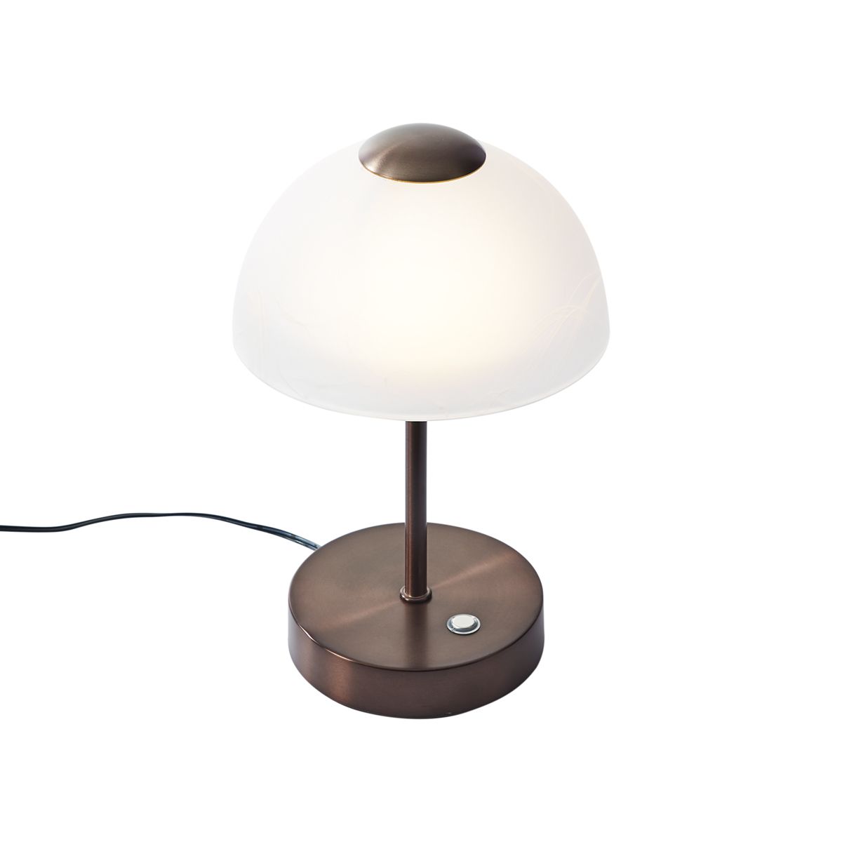 Design tafellamp donkerbrons incl. LED dimbaar - Joya