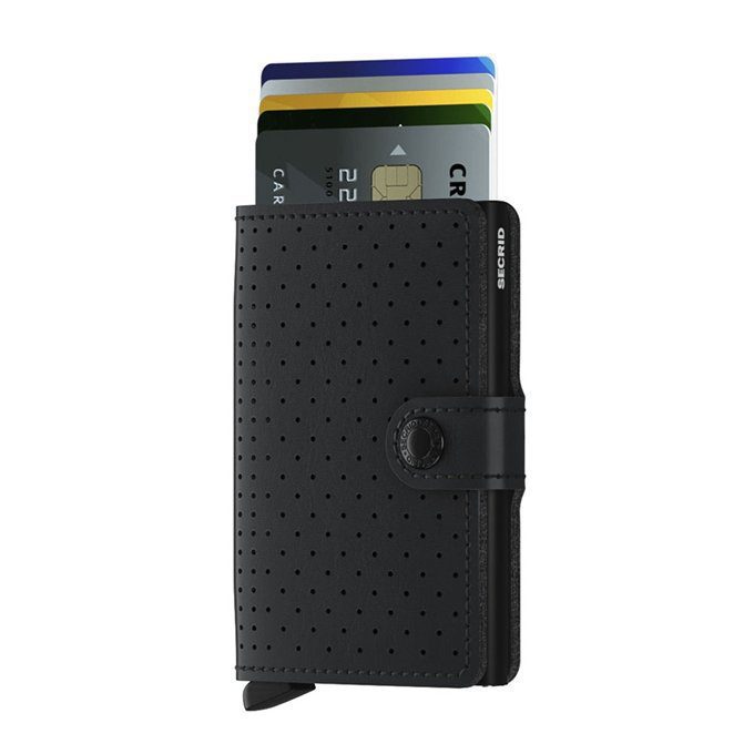 Secrid Miniwallet Perforated Black