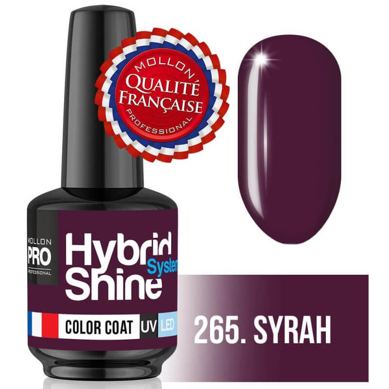 Mini Vernis Semi-Permanent Hybrid Shine Mollon Pro 8ml