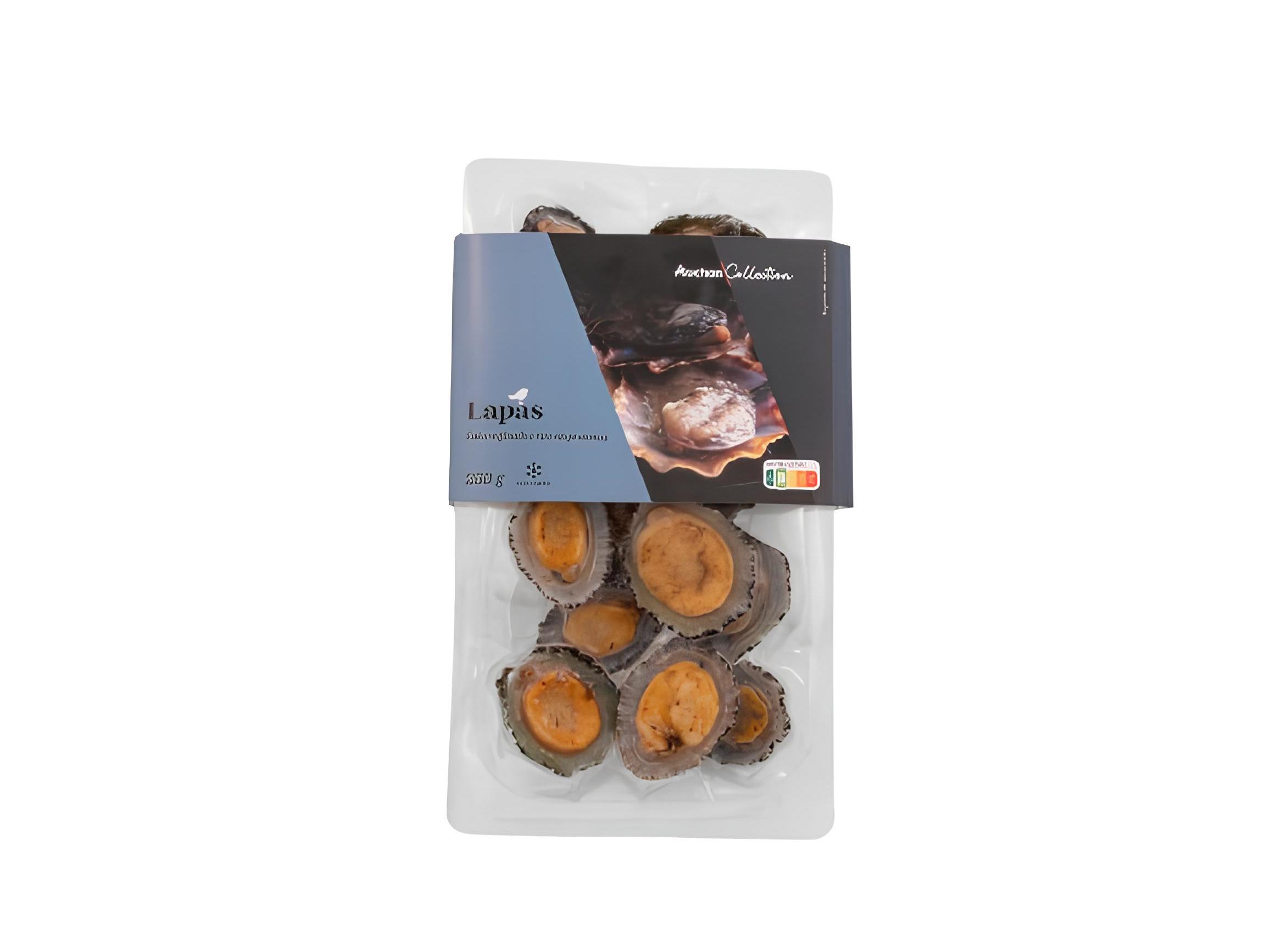 LAPAS AUCHAN COLLECTION ULTRACONGELADAS 250G