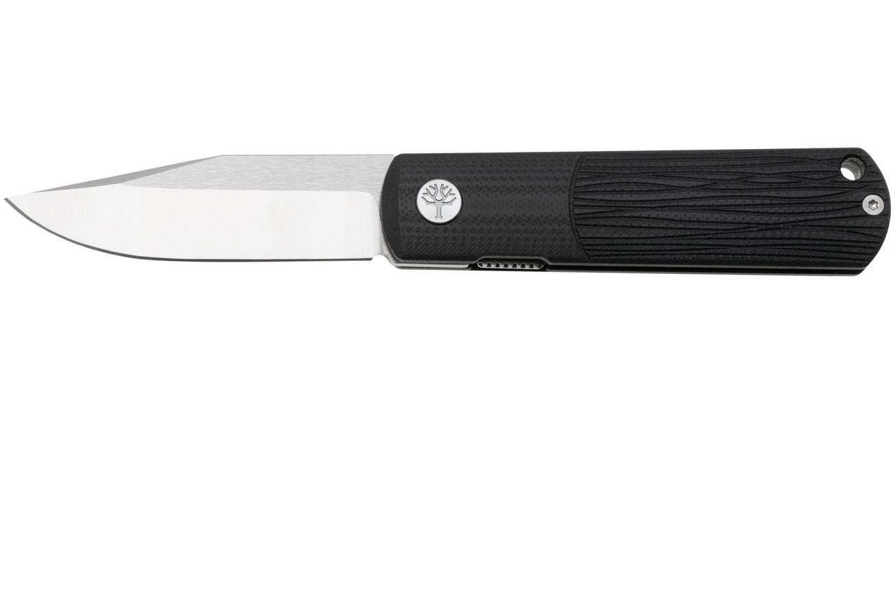 Böker BRLW 110670, Satin MagnaCut, Black G10 zakmes