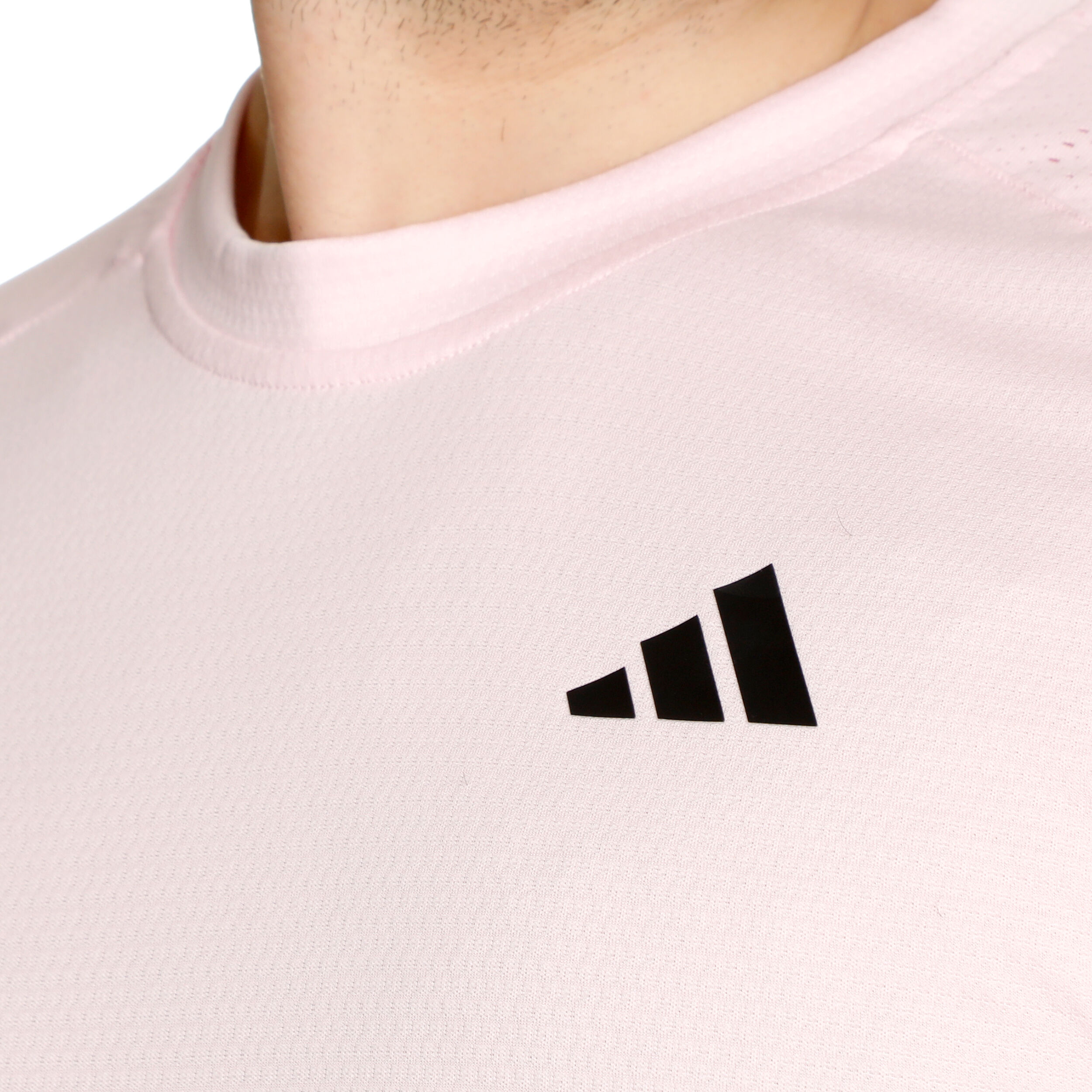 adidas Melbourne Ergo HEAT.RDY T-shirt Hommes - Rosé, Gris